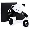 Doudou et Compagnie- Licence Jo Paris 2024 Giochi Olimpici e Paralimpici Parigi 2024-ORSO, Colore Orso Bianco Premium-Giacca, 37 cm, JO2449