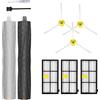 SENNII Accessori di ricambio per iRobot Roomba serie 800 900 805 860 870 871 880 890 850 866 801 877 891 895 981 985 960 980 kit di rifornimento per aspirapolvere, 1 spazzola a rullo, 3 spazzole laterali, 3
