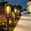 Yorezcop Luci Solari da Giardino, 8 Pezzi Lampade Solari da Giardino, 800mAh IP65 Impermeabile Luci per Esterno, Auto on/off per Cortile Prato Passerella Decorazione