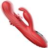 onetop1 3 in 1 Vibrat0re Point G Rabbit per donne Schermo LCD Vibrat0re Stimolatore clitorideo Dildo realistico Vibrat0re Point G Sex toy per adulti