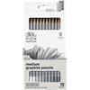 winsor&newton Set matite in grafite Winsor&Newton Studio Collection scatola in metallo 12 pezzi - 0490008