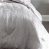 Riverbrook Home Set piumone, poliestere, argento, king size