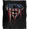 DC Comics Superman Bleeding Shield Coperta super morbida al tatto setoso - 152 x 127 cm