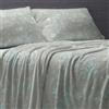 Burrito Blanco | Lenzuola Nacarina | Letto da 90 cm. (+misure disponibili) | Design 059 | Color Jade (90 x 190/200 cm)