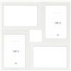 DEKNUDT FRAMES - Cornice portafoto da appendere, per 4 foto, 10 x 15 cm, da appendere, S68 UC1P4, formato cornice 29,5 x 29,5 cm
