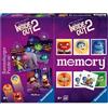 Ravensburger Multipack Memory e Puzzle Inside Out 2 Puzzle e Gioco per Bambini 4+