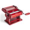 Marcato - Atlas+ Macchina per Pasta Fresca in Alluminio Anodizzato con 4 Formati | Lasagne, Fettuccine, Tagliolini e Spaghetti, Made in Italy, Compatibile con Accessori Extra