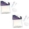 Kruuse Catrine Pearl sistema di raccolta delle urine | Confezione Doppia | 2 x 200 g | Sistema di raccolta delle urine per gatti | Contiene granuli non assorbenti, una pipetta e un tubo di raccolta