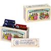 Mlesna Wooden Box - Scatola in Legno Portafiltri con English Breakfast ed Earl Grey - 20 Filtri