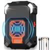 AUTOUTLET Repellente ad Ultrasuoni per Auto 18-36kHz,Supporta USB/Alimentazione Elettrica dell'auto 12V,Funzione di Avvio/Arresto Automatico,Ultrasuoni per Topi con Luce LED,1 Pezzo