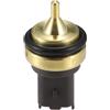 QUARKZMAN Sensore Temperatura Liquido Raffreddamento Per Mini Cooper 07-15 | Nero Tonalità Oro, Plastica Metallo, 5.4x2.6x2.6cm, 1 Pezzo OE 13627535068, 2 Pin, Per Mini S/Clubman/Paceman/Works 07-15