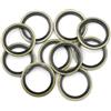 A ABSOPRO Rondelle Schiacciate Per Tappo Olio 18mm ID 25mm OD (10 Pezzi) | Materiale Metallo, Colore Tono Bronzo, Spessore 2mm, Per Cambio Olio E Filtro, Adatto Per La Maggior Parte Delle Auto
