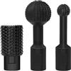 BEASAFY 3 frese per legno per smerigliatrice angolare, fresa a sfera per legno con filettatura M14, scalpello a sfera per trapano, utensili per la lavorazione del legno per loop angolare da 115/125 mm