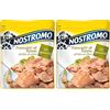 Nostromo - Trancetti di tonno all'olio di oliva, 1 busta da 300gr. Facili da aprire e pronti all'uso, già sgocciolati. (Confezione da 2)
