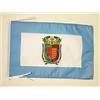 AZ FLAG BANDIERA PROVINCIA SPAGNOLA DI MÁLAGA 45x30cm - BANDIERINA MÁLAGA - ANDALUSIA 30 x 45 cm cordicelle - AZ FLAG
