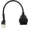 SIXTOL Mechanic Cable 11 | Adattatore OBD-II 4 Pin Compatibile con Moto Honda | Connessione Diagnostica 16 Pin