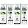 equilibra Igiene Dentale, Aloe Dentifricio Purificante, Dentifricio Carbone Attivo in Gel Delicato dal gusto Fresco, Fornisce un'azione Sbiancante Naturale, 75 ml (Confezione da 2)