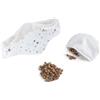Babyjem Cuscino termico con noccioli di ciliegia, misura regolabile, per bambini, ideale per dolori addominali e gonfiore, cuscino in 100% cotone