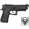 HFC Pistola Softair green gas M9 custom full metal scarrellante nera HFC (HG 173B)