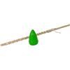 GICO Trottola per frusta in legno in diversi colori, frusta con corda e trottola, qualità Made in EU - 6445 (verde)