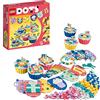 LEGO DOTS Grande Kit per le Feste, Giochi Festa Compleanno Bambini, Ragazzi e Ragazze Fai da Te con Cupcake, Braccialetti e Festoni, Idee Regalo Arti e Mestieri 41806