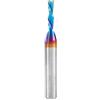 Amana Tool - 46200-K Solid Carbide Spektra Extreme Tool Life rivestito spirale tuffo 1/8 Dia