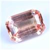 4.45 CT Naturale Padparadscha Zaffiro Smeraldo Ottimo Certificato Sciolto Gemme