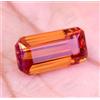 10.90Ct Naturale Padparadscha Zaffiro Ottimo Smeraldo Certificato Sciolto Gemme