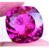 Naturale Perfetto Rodolite Granato 20.70 KT Lampone Rosa Certificato Loose Gemma