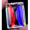 Naturale Arcobaleno Colore Mystic Quarzo Smeraldo 130.00 KT Perfetto Certificato