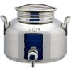 Tutto Inox Shop Contenitore Bidone Fusto olio e vino acciaio inox saldato da litri 2 Modello Europa