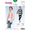 burdastyle Burda B6476 Cartamodello 6476 Pull & Tunique Carta, Bianco, 19 x 14 x 0,5 cm
