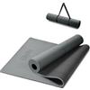 Ellylife Tappetino Yoga Antiscivolo, Gomma Naturale+PU/TPE, Aderenza eccezionale | Design brevettato per l'allineamento, Eco Delicato Sulla Pelle, Design Esclusivo, con Cinghia, per Yoga, Pilates, Fitness