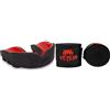 Venum Challenger, Paradenti Unisex, Nero/Rosso, Taglia Unica & Kontact, Bendaggi Da Box Unisex Adulto, Nero/Rosso, 4M
