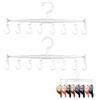 xyuayamz Porta Cappelli, Appendi Cappelli da Parete, Porta Cappello da Armadio Estensibile, Espositore Cappello con 8 Ganci, Hat Organizer per Appendere Portacappelli, Cravatte, Sciarpe, Guanti, Portatile, 2 P