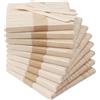 Handi Stitch Bastoncini in Legno Naturale - 1000 Bastoncini Legno per Ghiaccioli da 11 x 1 cm - Stecche di Legno per Artigianato Fai da Te Segna Piante ed Arte