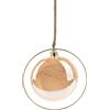 Home & Styling Sfera decorativa LED in vetro, diametro 18 cm