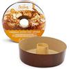 Decora 0320175 Stampo Ciambella, Carta da Forno, Marrone, 22 cm, Confezione da 3