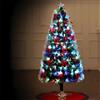 Levitantes Albero di Natale - Albero in fibra ottica a bassa tensione, RGBY, altezza 90 cm, luci multicolori, ideale per decorazioni natalizie. *