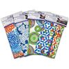 PAMEX - Panno in microfibra stampato 30x40-12 panni in totale (4 set da 3 pezzi)