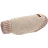 HUNTER Maglione per cani Odense, morbido ed elastico, collo alto, look partner con berretto, lavabile, colore: crema/rosa, taglia 50