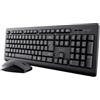 TRUST Set Tastiera Mouse Wireless GXT832 Thado (Nero)