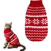 ACTOYS Maglione Gatti Caldo Gatto Maglione Vestiti Dolce Gatto Abbigliamento Inverno Pet