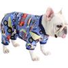 BT Bear - Pigiami per cani grassi, pigiami per cani morbidi e caldi per l'autunno e l'inverno, tuta intera in tuta per carlino, bulldog, tuta per gatti, cuccioli, cani di piccola taglia, cani di