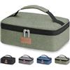 Lifewit Borsa Frigo, Piccola Borsetta Termica porta Pranzo con Manico, Porta Pranzo Termico per Uomo e Donna per Lavoro, Ufficio, Viaggio, Verde Scuro, 4L