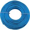 Uxney Filo metallico per gioielli, filo di alluminio 0,8mm - Per lavori manuali, creazione di gioielli, fai da te e artigianato in metallo (blu, 30 metri)