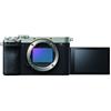 Sony Alpha 7CR Full-Frame - Fotocamera ibrida con lenti intercambiabili, colore: Argento