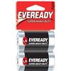 Eveready super heavy duty D batterie 1.5 V - Confezione