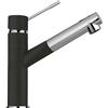 SCHOCK | Miscelatore New Aquaflex Monocomando Canna a Tubo con Doccetta Estraibile, Colore Antracite, h242
