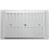 MAP Hardware 936-31 - Griglia di ventilazione regolabile in metallo, 229 x 152 mm, colore: Argento